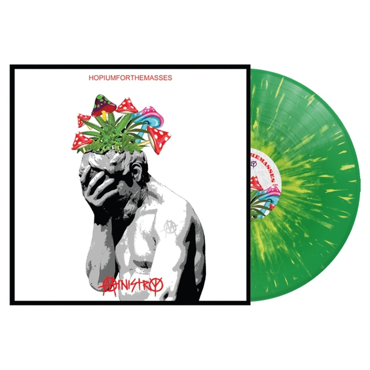 Ministry - Hopiumforthemasses (Green Yellow Splatter) LP