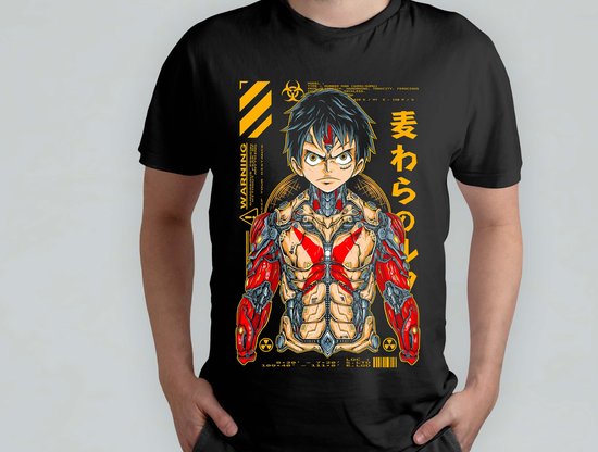 Foto: The pirate of the 7 seas t shirt anime gift cadeau manga animelover japan pirate heren mode 