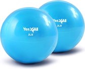 Toning Ball, zacht gewogen, 0,9 kg, blauw, enkele krachttraining, gewichten & accessoires, medische ballen voor pilates, yoga, fitness