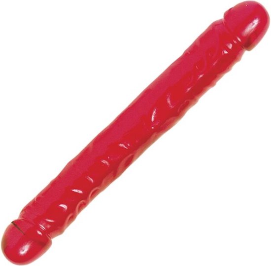 Doc Johnson Dubbele Dildo - 30 cm red