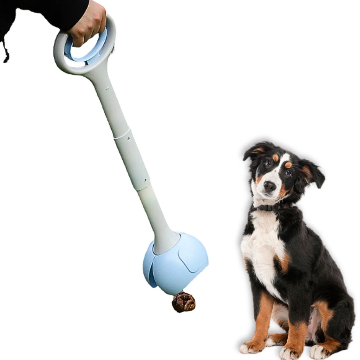 Poepschep Hondenpoepschep met Zakjes Poepgrijper Poop Scooper
