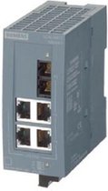 Siemens - XB004-1LD Unmanaged Switch - 4x RJ45 10/100MB + 1x FOC 100MB