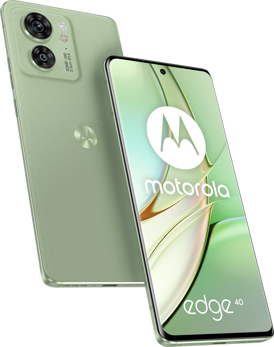 Motorola Edge 40 16,5 cm (6.5") Dual SIM Android 13 5G USB Type-C 8 GB 256 GB 4400 mAh Groen
