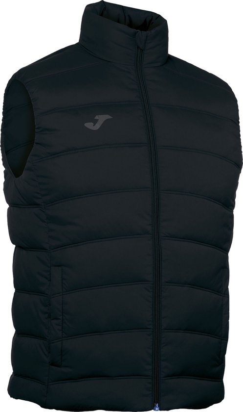 Joma Chaleco Urban Vest 100413-100, Mannen, Zwart, Mouwloos, maat: S