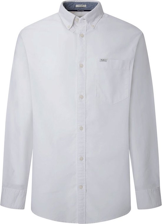 Pepe Jeans Fabio Chemise a manches longues Wit XL Homme bol