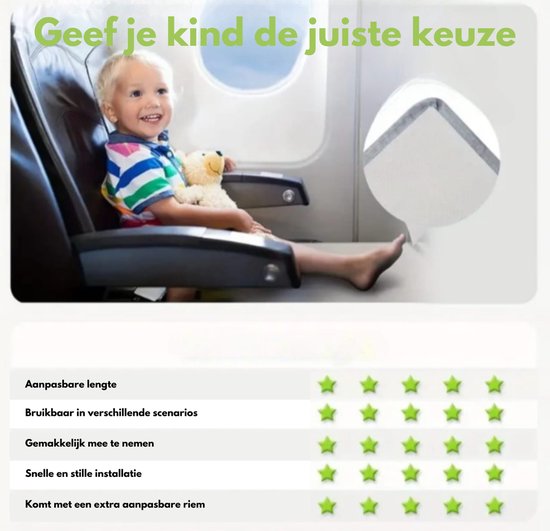 Runmeihe Peuter vliegtuigbed, draagbare