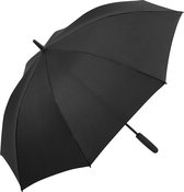 Fare Skylight paraplu - Ø 111 cm - Regenbescherming met LED - Automatisch openend - Winddicht - Polyester/Kunststof/Staal - Zwart