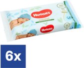 Lingettes biodégradables Natural pour bébé Huggies - 6 x 48 lingettes