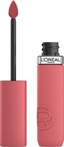 L'Oréal Paris Infaillible Matte Resistance lippenstift – Langhoudende Vloeibare Lipstick met een matte finish Verrijkt met Hyaluronzuur - 120 Major Crush - Vegan - 5ml