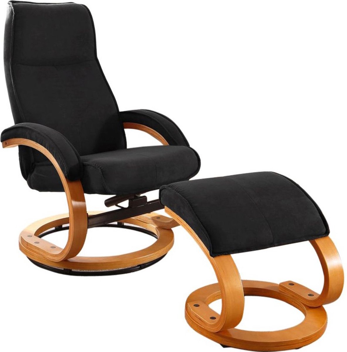 Paris-Fauteuil & Kruk - Zwart
