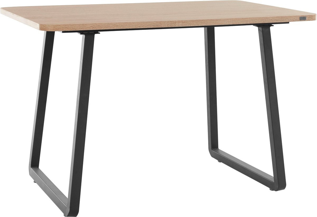 Notio Living Leeds - Eettafel 120x80 cm in Natuur (76 x 120 x 80 cm)
