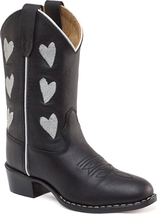 Bootstock Hearts Cowboylaarzen Western Laarzen Meisjes Zwart Maat 33 bol