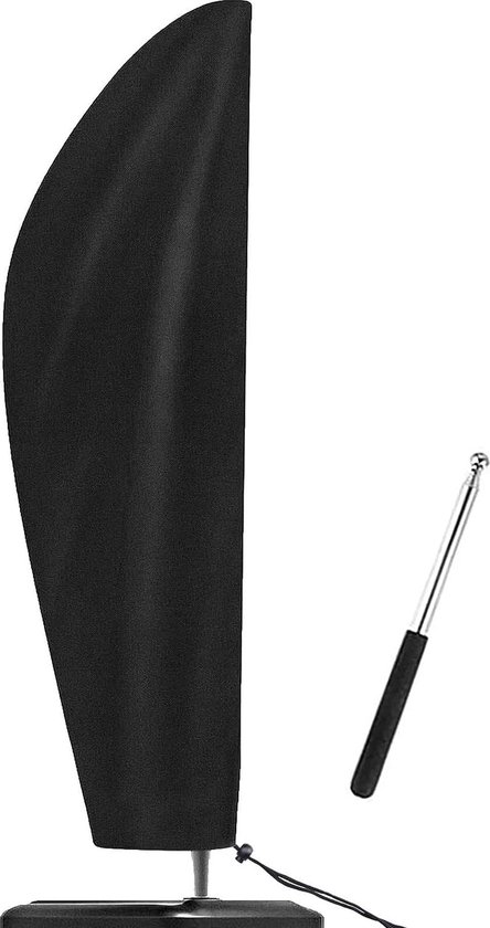 Parasolhoes voor Zweefparasol-zonnesherm beschermhoes parasolhoes- weerbestendig- uv-bestendig-winddicht en sneeuwbestendig-outdoor afdekking parasol -265cm*40cm (boven)*70cm (midden)*50cm (onder)
