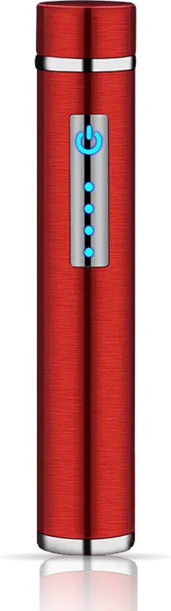 Goedkoopste Elektronische - Plasma USB - Aansteker - Storm aansteker - Compact formaat - Oplaadbaar - Kleur Rood