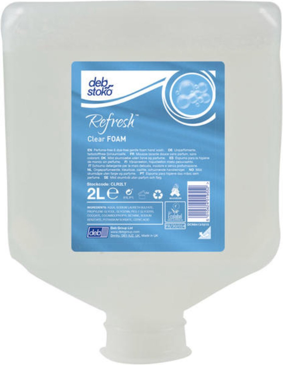 Deb | Stoko Clear Foam Pure | 2 liter