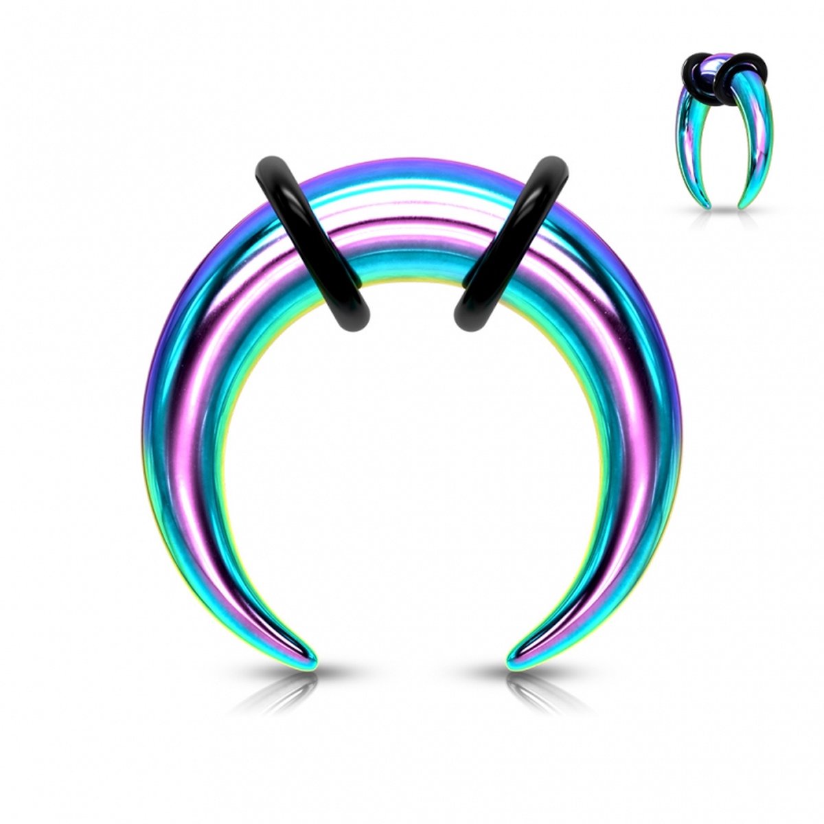 5 mm taper C-shape regenboog