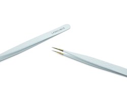 Isolatie Tweezer - Pick-up Tweezer TW10 Fiber - Isoleer Tweezer - Wimperextensions - Wimpers - Lash Extensions