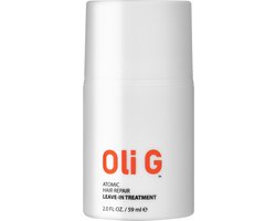 OLI G Atomic Hair Repair Treatment: de haarsensatie van 2025! Voor mooi, gezond en volledig hersteld haar in minuten. Met ingebouwde hittebeschermer. Geen conditioner nodig en uitspoelen hoeft niet.