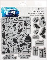 Ranger • Simon Hurley create. Cling Mount Rubber Stamps Winter Things 15,2x15,2cm