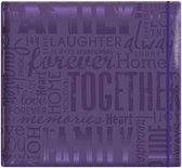 MBI - Family - Purple Gloss Post Bound Album 12"X12" (848116)