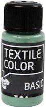 Textielverf - Kledingverf - Zeegroen - Basic - Textile Color - Creotime - 50 ml