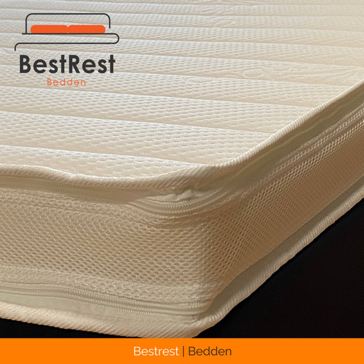 160x200 Topper - Hybride-foam / Koudschuim - Topdekmatras - Matrastopper - Drukverlagend - Ondersteunend - Afneembaar hoes - Bamboo 3D Hoes - Hotelkwaliteit - 10cm Topper