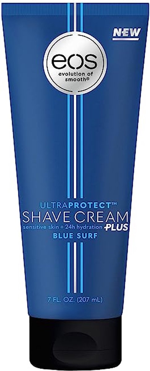 Goedkoopste eos Men's UltraProtect Blue Surf Shave Cream - Scented - 207ml