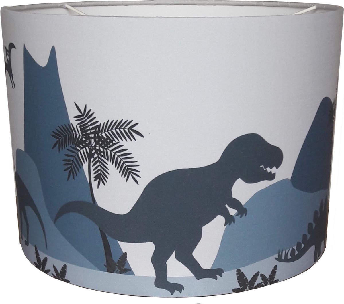 Designed4Kids - hanglamp kinderkamer - dino lamp - Kinderlamp dino - dinokamer - jongenskamer - dinowereld - blauw