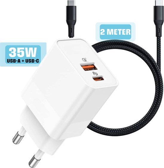 Acheter 35W câble de charge rapide USB C à Type C pour Apple iPhone 15 Pro  Max câble USB C pour iPhone 15 Plus accessoires de chargeur