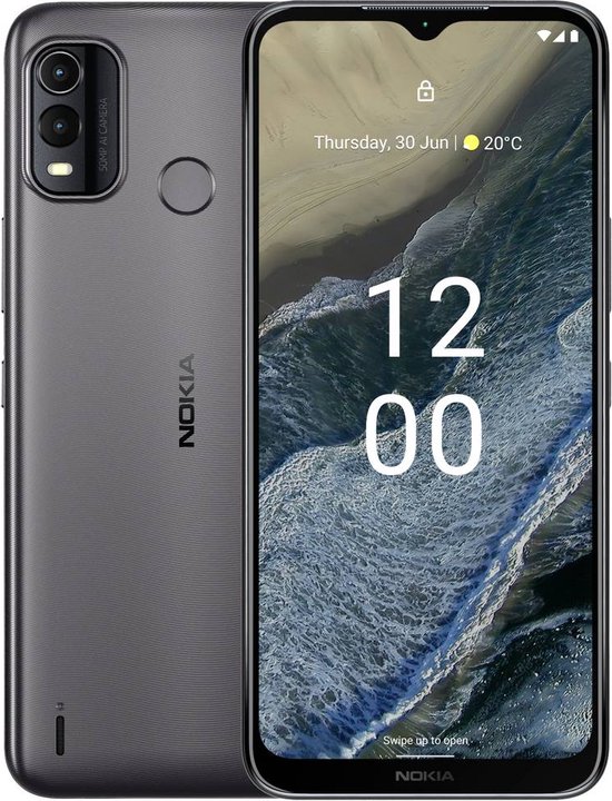Nokia G11 Plus Smartphone 32 16,5 cm (6,5 pouces) Gris Serrure hybride  Android™ 12 | bol