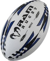 RAM Rugby - Mini Rugbybal - Maat 1 - 15 cm - 3D Grip - Blauw- Nr. 1 Rugby Merk in Europe - Perfecte vorm en Duurzaam Top Kwaliteit RAM® Engeland - Uniek 3d Grip techn. Prof.