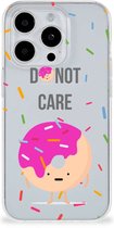 Smartphone hoesje Geschikt voor iPhone 15 Pro Silicone Case Donut