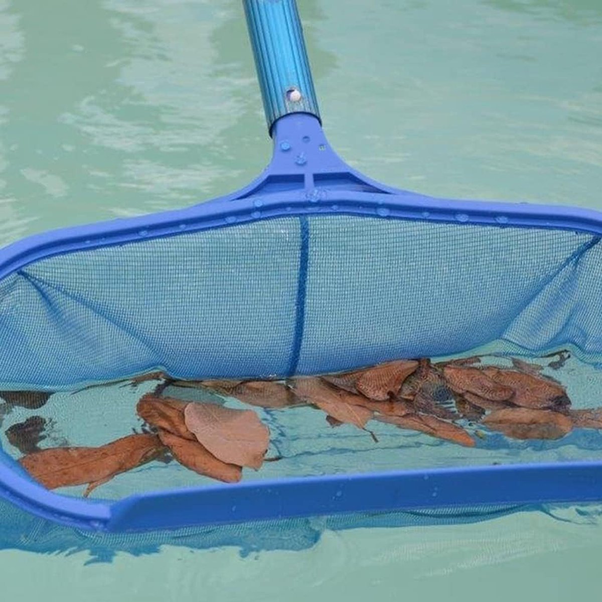 piscine - Filet nettoyage - Longue épuisette avec manche télescopique -  Avec tige télescopique - Pour piscine, bassin jardin, jacuzzi, spa