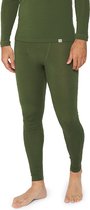 DANISH ENDURANCE Thermo Leggings voor Heren - van Merino Wol - Groen - XXXL