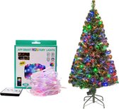 Kerstboomverlichting- 10m Kerstverlichting - Led verlichting - Smart app + USB - Kerstversiering - kerstboom licht