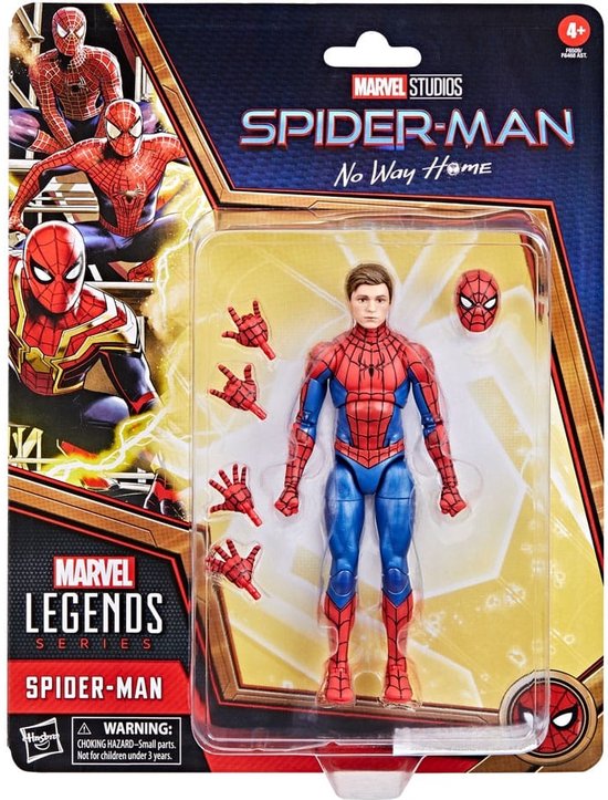 Spider-Man: No Way Home Marvel Legends Figurine Spider-Man 15 cm | bol