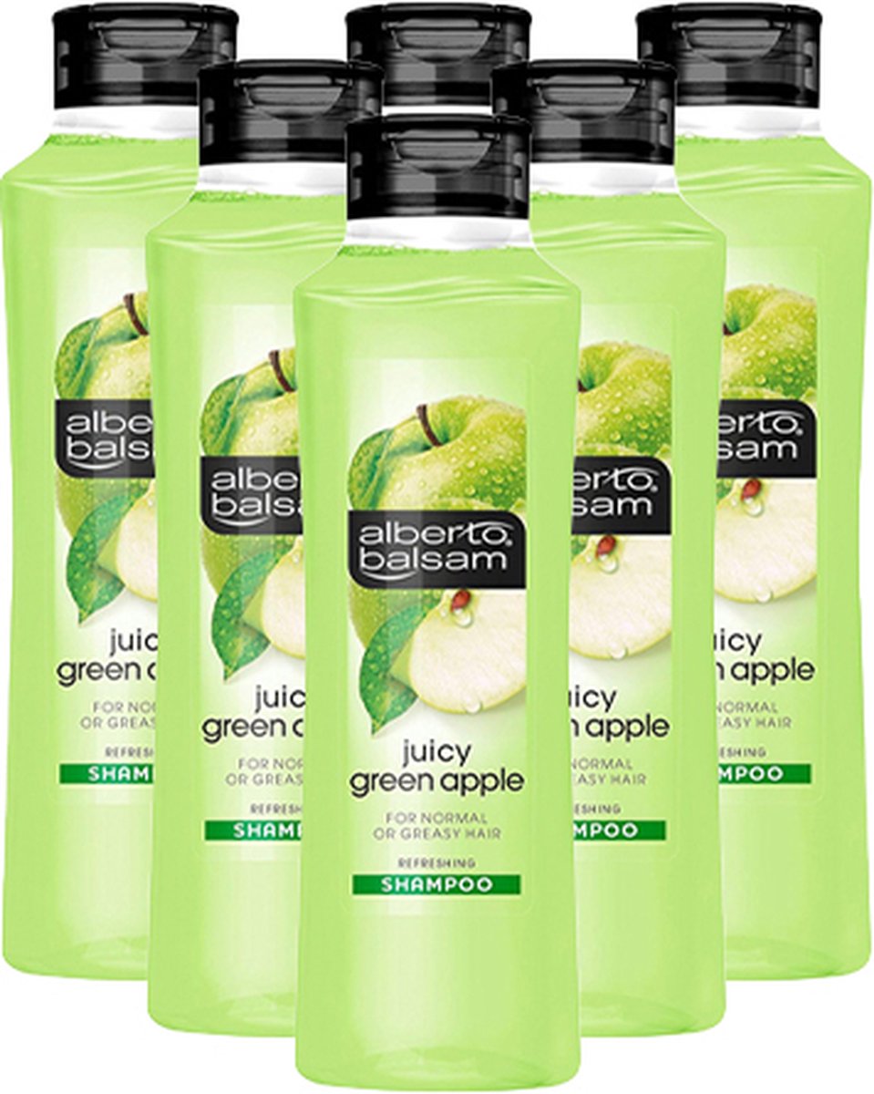 Alberto Balsam - Juicy Green Apple Shampoo - 6x 350ml