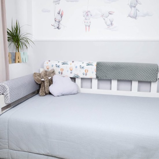 Protège bord de lit pour lit bébé 90 cm - Protection pour cadre de lit protection  bord