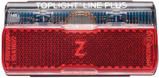 Busch + Müller Toplight Line Dynamo Achterlicht met Parkeerlicht 80 mm, zwart — afbeelding 5