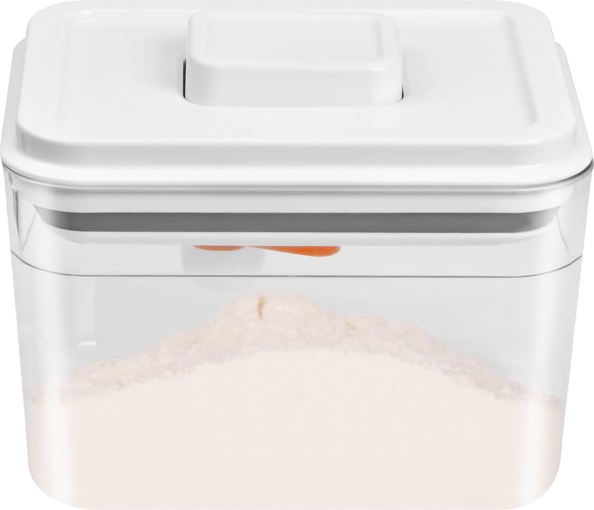 Melkpoederdispenser. Verzegelde poedercontainer, draagbare bewaardoos voor melkpoeder voor voedsel. Vochtbestendige afdichting voor het bewaren van melkpoeder en voedsel. (1.7L(Anti-UV