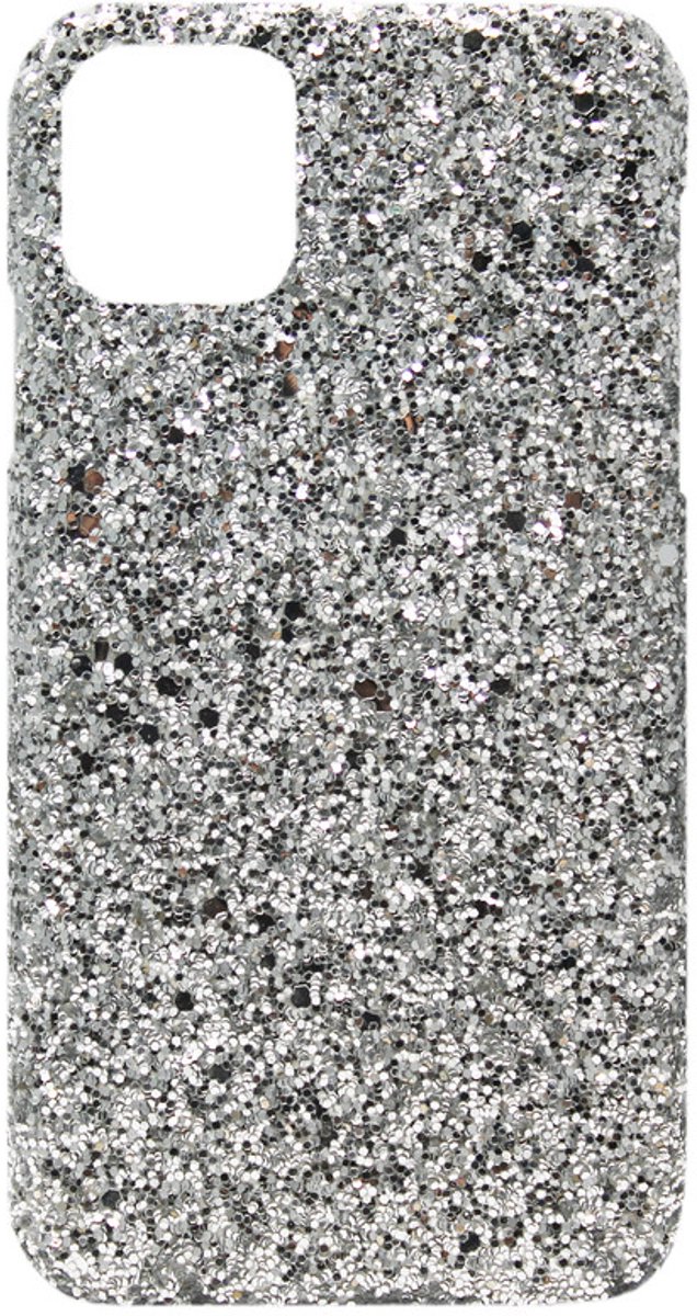 ADEL Kunststof Back Cover Hardcase hoesje voor iPhone 11 Pro Max - Bling Bling Zilver