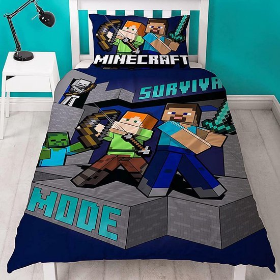 Minecraft dekbedovertrek - Multi