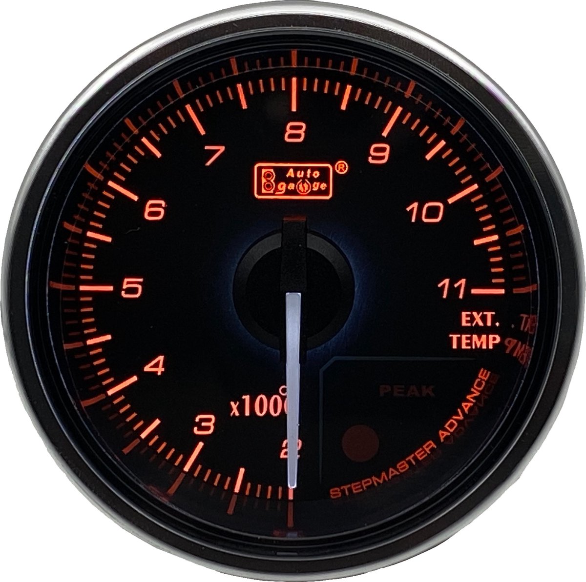 EGT Uitlaat temperatuur Meter Zwart 52mm premium