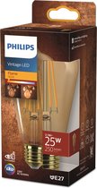 Philips LED Edison Goud - 35 W - E27 - Extra warmwit licht