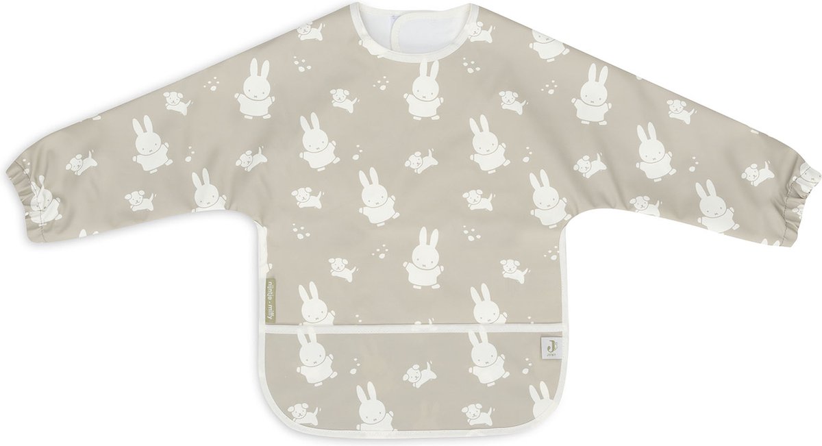 Goedkoopste Jollein x Nijntje Slab Waterproof Met Mouw Miffy&Snuffy - Olive Green