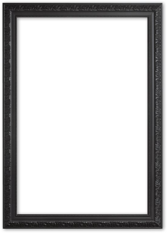 Barok Lijst 50x70 cm Zwart - Daniel