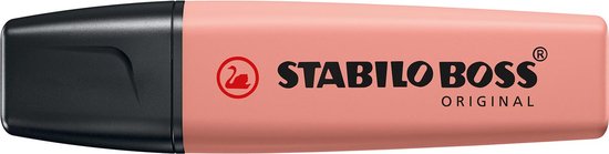 STABILO BOSS ORIGINAL markeerstift NatureCOLORS sienna (rozebruin)