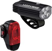 Lezyne Fusion Drive Pro 600 + KTC Drive Pro+ - Kit Éclairage de vélo - Éclairage vélo avant et arrière - Rechargeable - Étanche - 600 lumens - Zwart