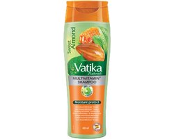 Sweet Almond shampoo - Zoete amandelolie shampoo - 400 ml - Dabur Vatika