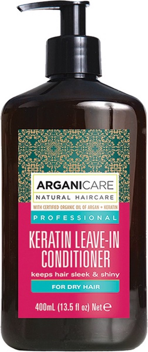 Keratine leave-in conditioner voor droog haar met keratine 400ml